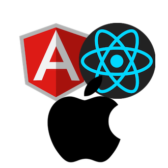 Angular & React & iOS